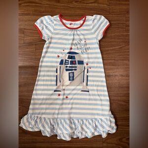 R2D2 Pajama Dress Size 10